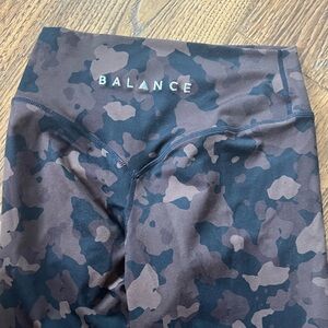 Vitality (aka Balance Athletica) brown, black camo leggings — The Ascend Pant